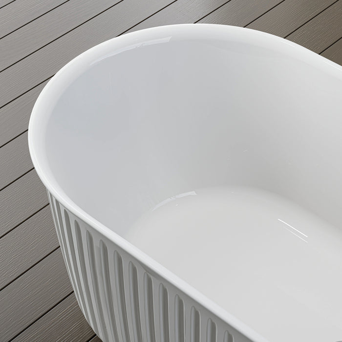 HOROW 59 Inch Acrylic Freestanding Tub Model ST59-CH