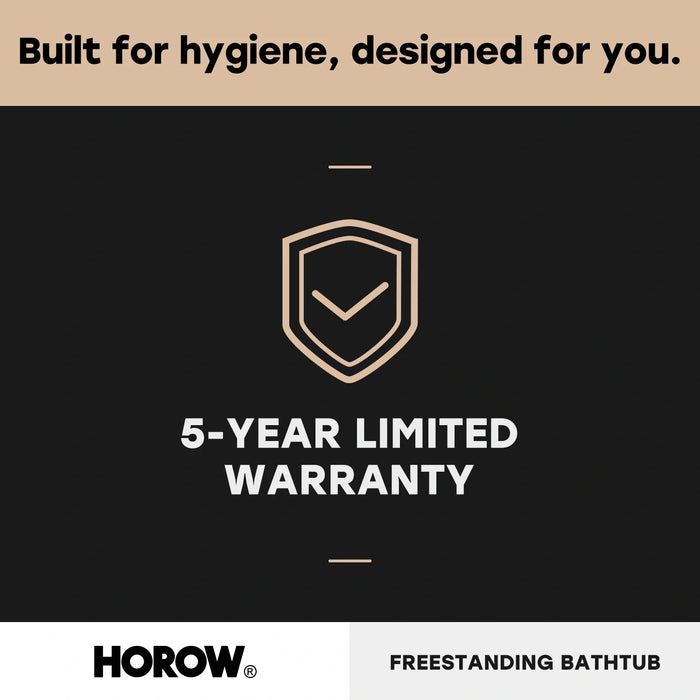 HOROW 59 Inch Acrylic Freestanding Tub Model ST59-CH