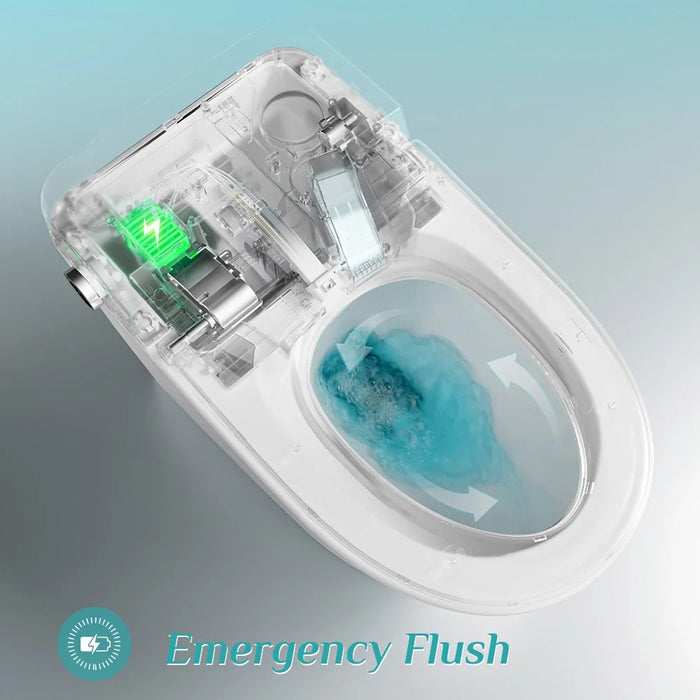 HOROW Best Bidet Toilet Combo Heated Toilet Seat Elongated Model T05