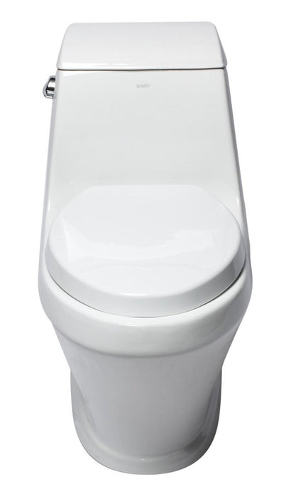 EAGO TB133 Single Flush One Piece Ceramic Toilet