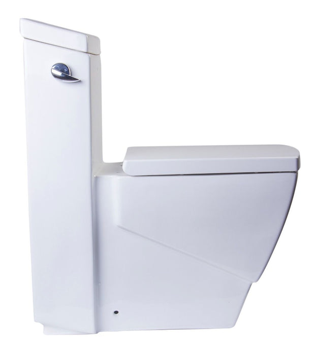 EAGO TB336 Modern One Piece High Efficiency Low Flush Eco Friendly Toilet