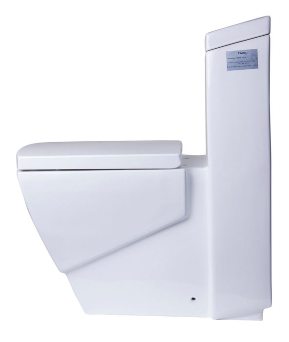 EAGO TB336 Modern One Piece High Efficiency Low Flush Eco Friendly Toilet