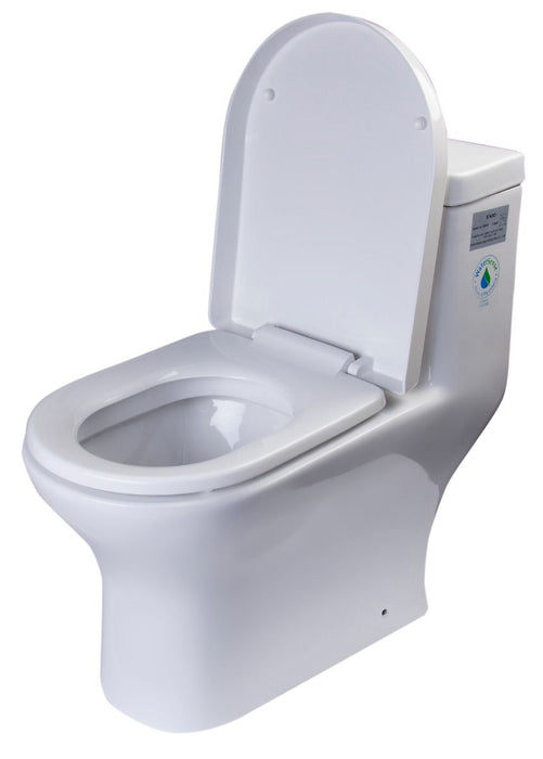 EAGO TB353 One Piece Dual High Efficiency Low Flush Eco-Friendly Toilet