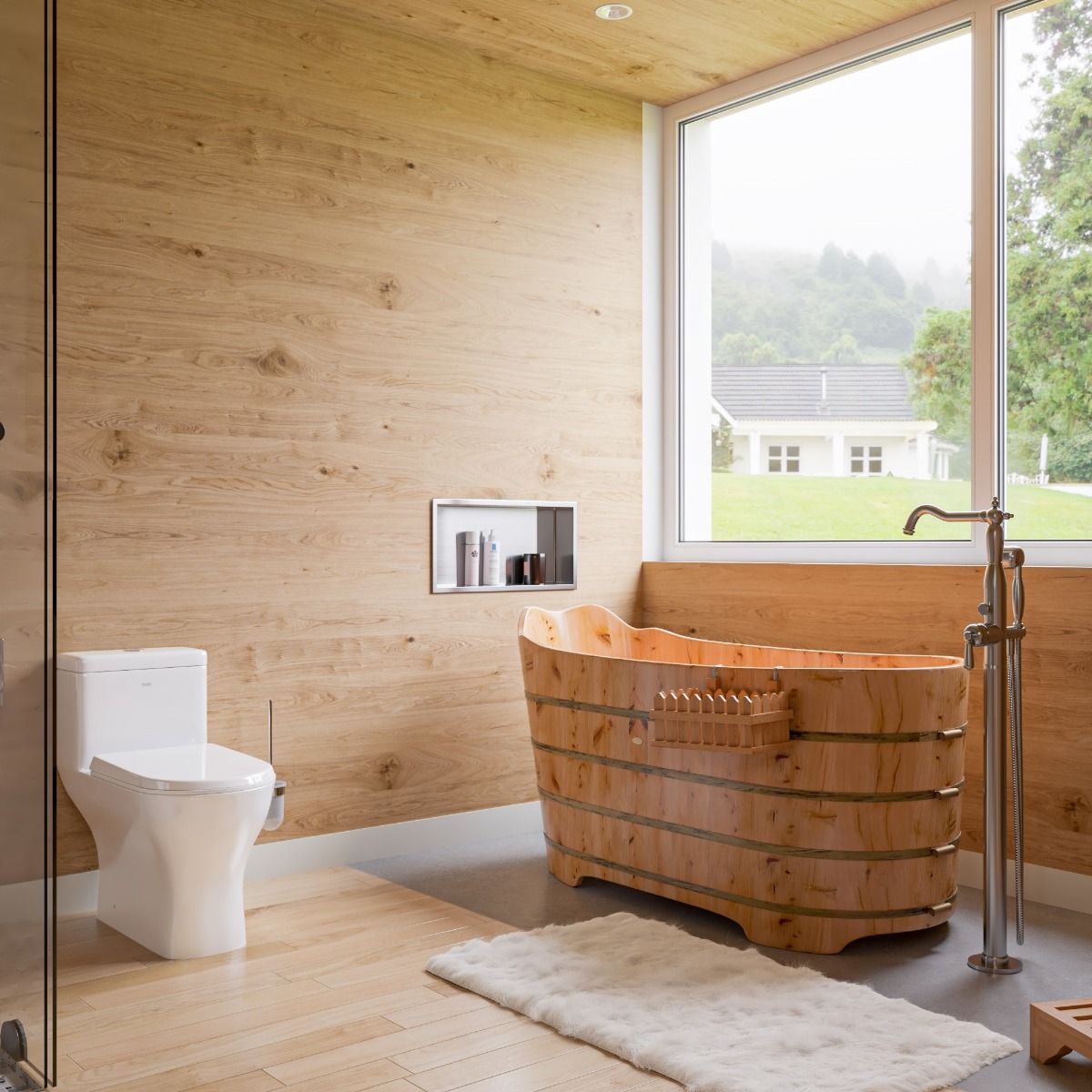 EAGO TB353 One Piece Dual High Efficiency Low Flush Eco-Friendly Toilet