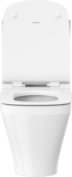 DuraStyle Toilet Bowl Elongated  1.28/1.28 GPF, White High Gloss