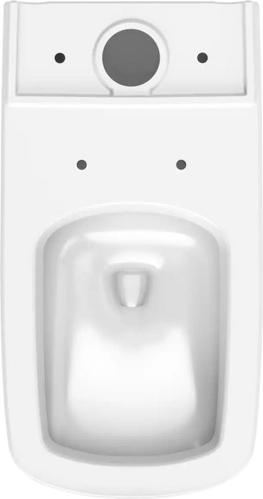 DuraStyle Toilet Bowl Elongated  1.28/1.28 GPF, White High Gloss
