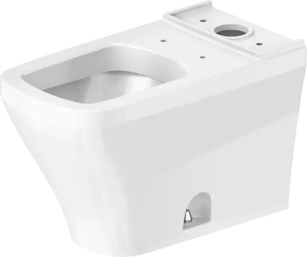 DuraStyle Toilet Bowl Elongated  0.92/1.32 GPF, White High Gloss