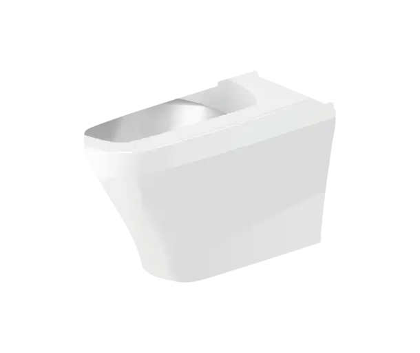 DuraStyle Toilet Bowl Elongated  0.92/1.32 GPF, White High Gloss