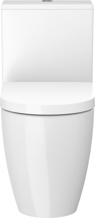 Duravit-ME by Starck Toilet Bowl Elongated  0.92/1.32 GPF, White High Gloss