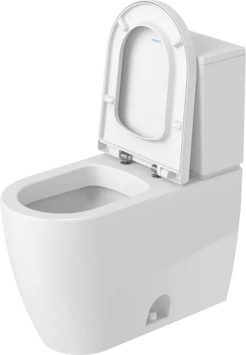 Duravit-ME by Starck Toilet Bowl Elongated  0.92/1.32 GPF, White High Gloss