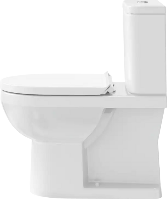 Duravit No.1 Toilet Bowl Rimless Elongated  0.92/1.32 GPF, White High Gloss