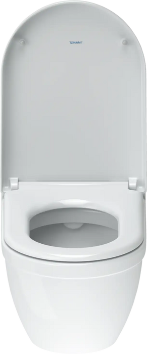 Duravit-Starck 3 Wall Mounted Toilet  0.8/1.6 GPF, White High Gloss