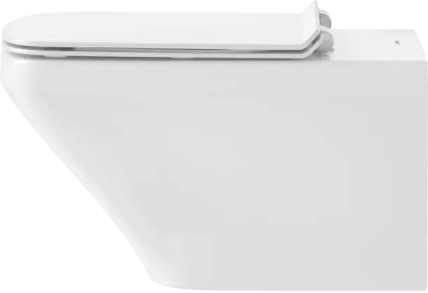 DuraStyle Wall Mounted Toilet  0.8/1.6 GPF, White High Gloss