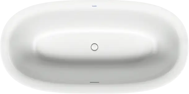 Duravit- White Tulip Freestanding bathtubs  70 7/8 " x 35 3/8 ", White Gloss