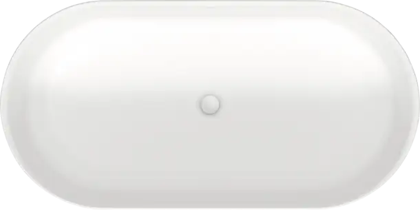 Duravit- Soleil by Starck Freestanding bathtubs  63 " x 31 1/2 ", DuroCast UltraResist, White Matte
