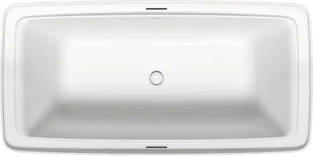 Duravit- Bento Starck Box Freestanding bathtubs  70 7/8 " x 35 3/8 ", White Gloss