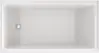 Duravit-Vero Alcove Bathtub  60 x 32 ", White Gloss