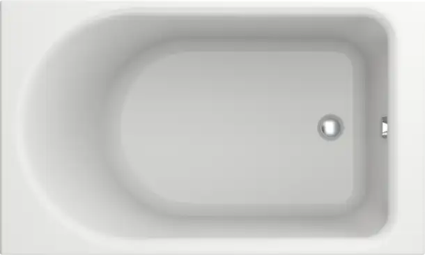Duravit-D-Neo Built-in bathtub  60 x 36 ", White Gloss
