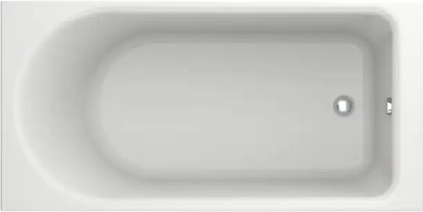 Duravit-D-Neo Built-in bathtub  72 x 36 ", White Gloss