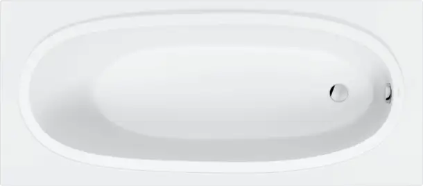 Duravit- Balcoon Built-in bathtub  70 7/8 " x 31 1/2 ", White #700678030000090