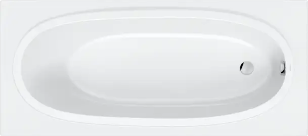 Duravit-Balcoon Built-in bathtub  66 7/8 " x 29 1/2 ", White