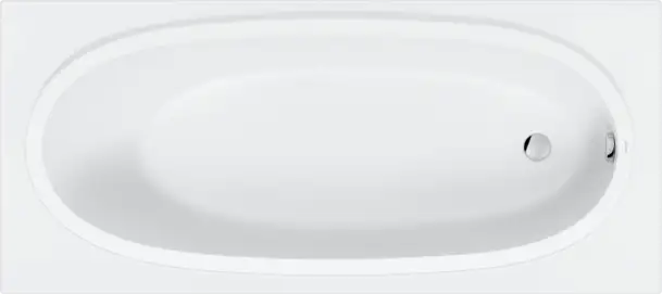 Duravit- Balcoon Built-in bathtub  70 7/8 " x 31 1/2 ", White Matte