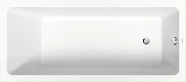 Duravit No.1 Built-in bathtub  60 x 30 ", Packaging type: 10 pack, White Gloss