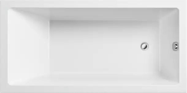 Duravit No.1 Built-in bathtub  60 x 30 ", Packaging type: 10 pack, White Gloss