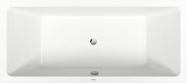 Duravit No.1 Built-in bathtub  36 x 72 ", White Gloss