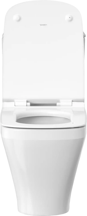 DuraDuraStyle One Piece Toilet  0.92/1.32 GPF, with Slow Close, Removable Seat, Trip lever placement: Top centervit-