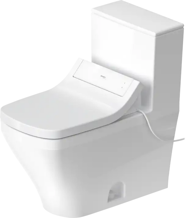 Duravit-DuraStyle One Piece Toilet  1.28/1.28 GPF, with Slow Close, Trip lever placement: Left