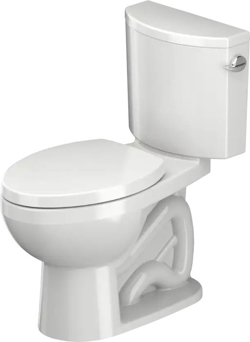 Duravit No.1 Two Piece Toilet, Elongated  1.28/1.28 GPF, with Slow Close, Removable Seat, White High Gloss