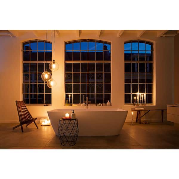 Duravit- Soaking Bathtub with Center Drain in White