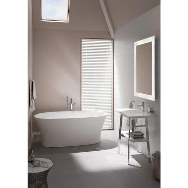 Duravit- Cape Cod Soaking Bathtub with Center Drain in White